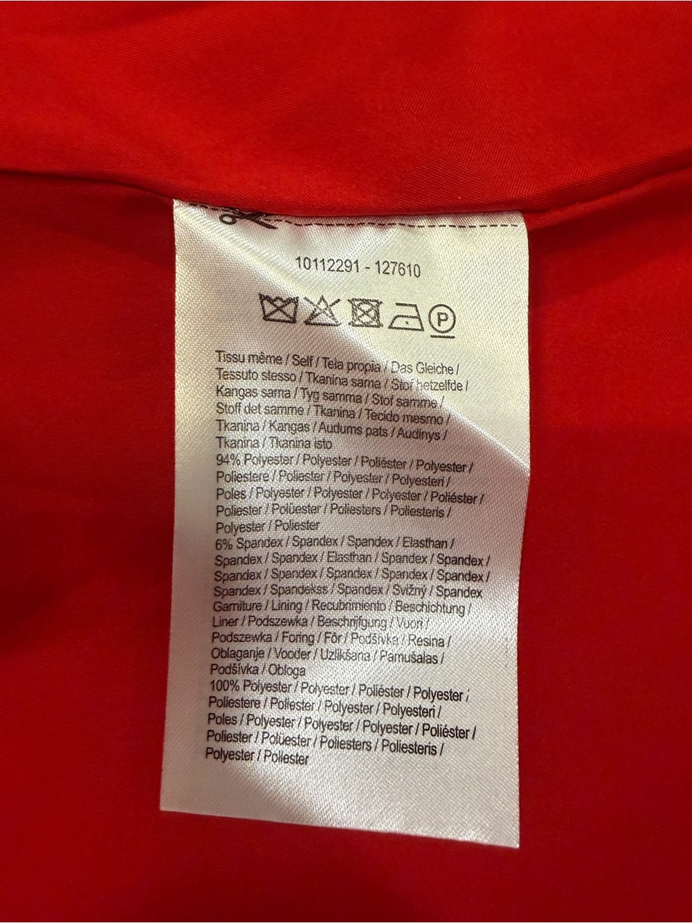 NWT: Halston OLAYA GOWN IN FLUID CREPE, Red, Size 0 - Picture 10 of 11